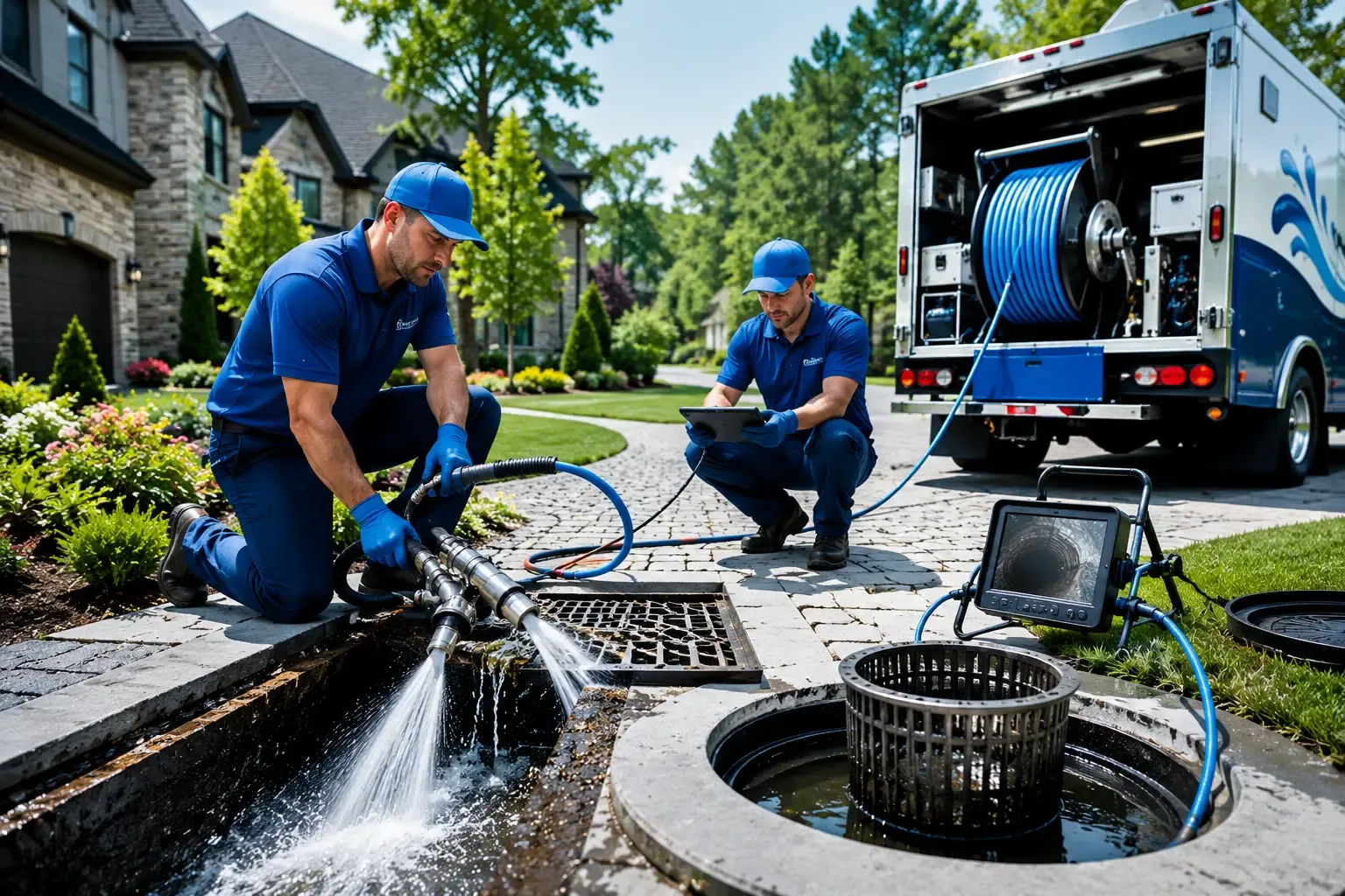 Local outdoor drain cleaning professionals in Mechanicsville, IA